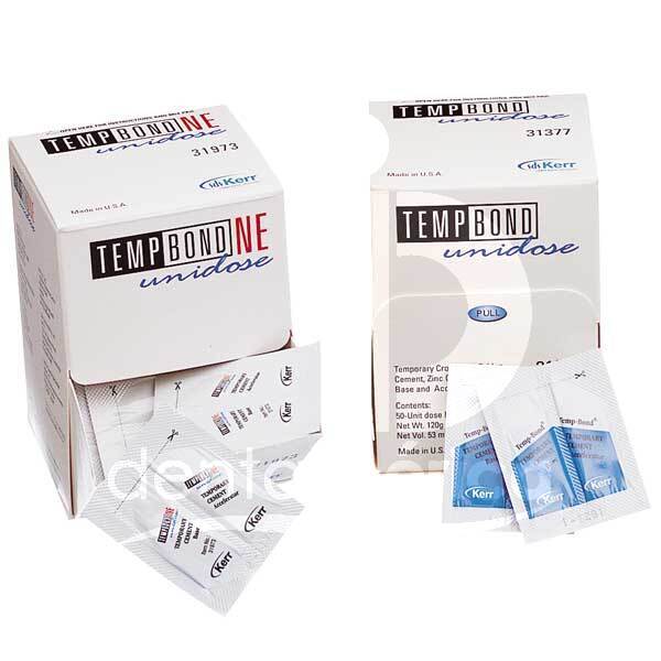 Temp bond unidose ciments kerr