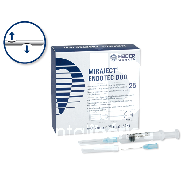 Miraject endotec duo endodontie hager & werken