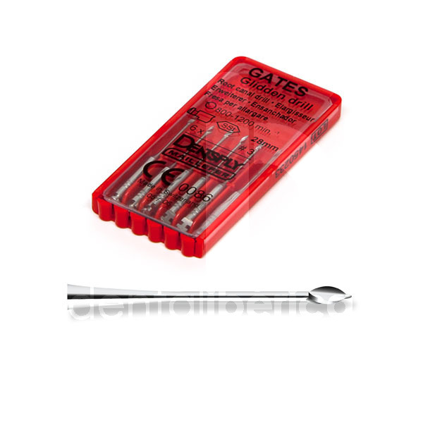 Foret gates maillefer nº 1-6 endodontie dentsply maillefer