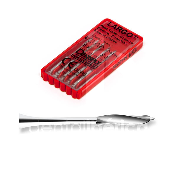 Foret long-peeso maillefer nº 1-6 endodontie dentsply maillefer