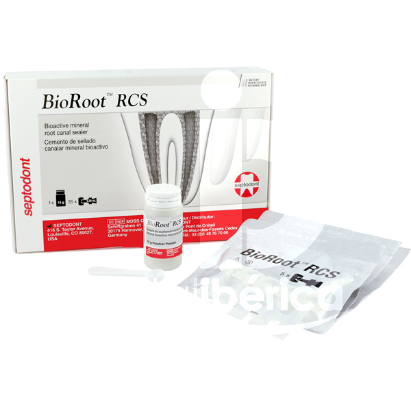 Bioroot rcs poudre ciments septodont