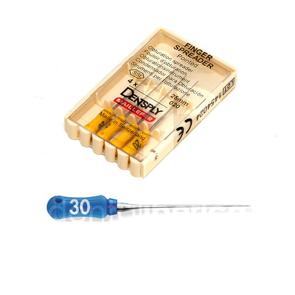 Condenseur bout pointu maillefer nº 10-40 endodontie dentsply maillefer