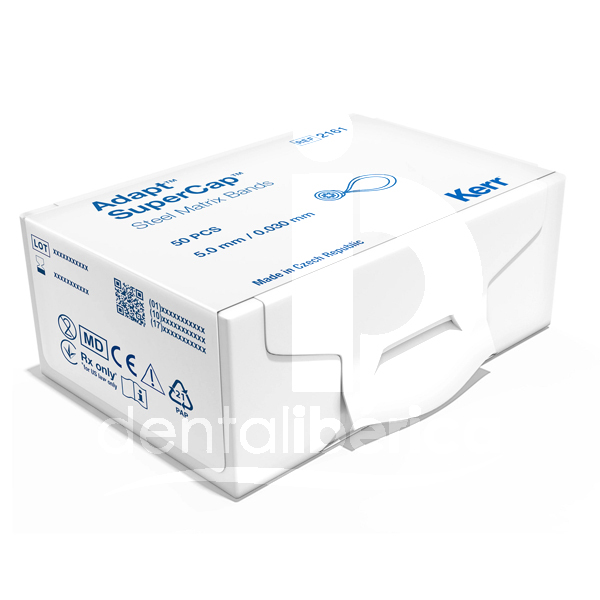 Matrices adapt supercap acier 0.030mm coins interdentaires et matrices kerr