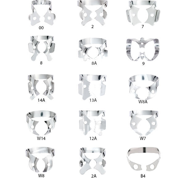 Hygenic clamps recharge endodontie hygenic