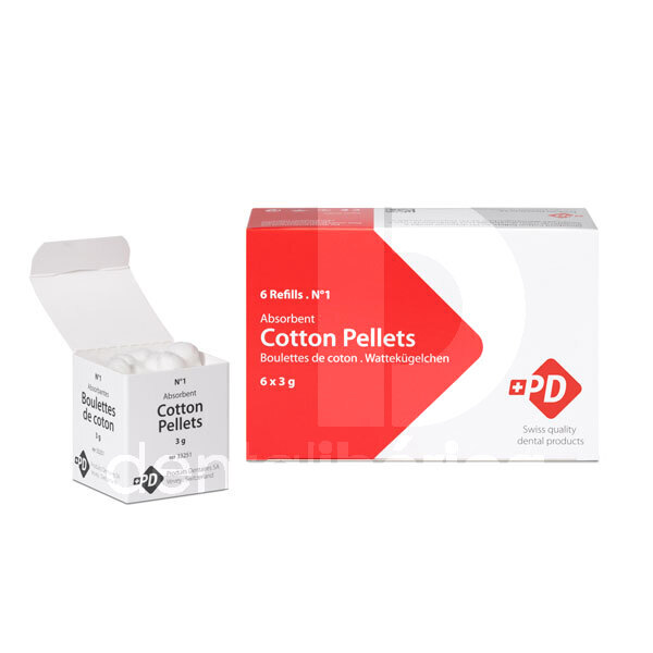 Pellets de coton n.3 usage unique p.d.
