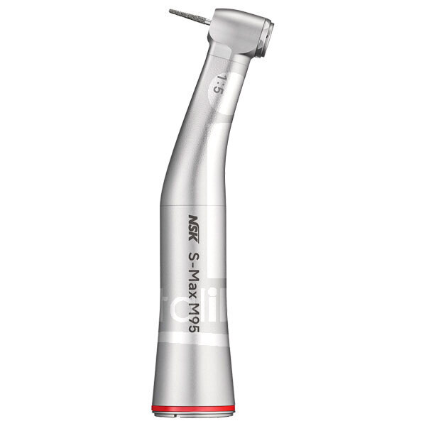 Contre-angle s-max m95 1:5 nsk bague rouge multiplicateur  sans lumiere instrumentation rotative nsk