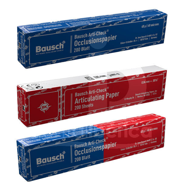 Papier bk arti-check 40 microns prothèses bausch