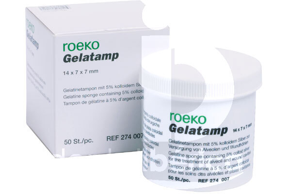 Gelatamp eponges biomatériaux et sutures roeko