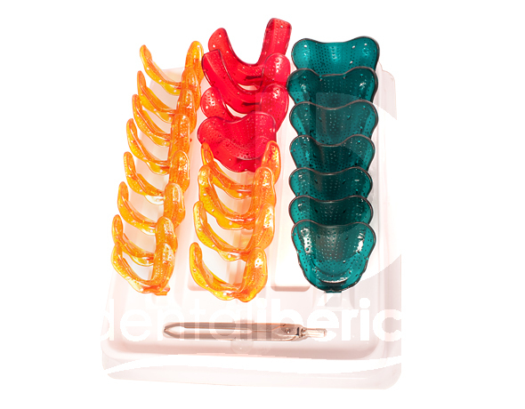 Porte-empreinte superform color coffret empreintes vannini