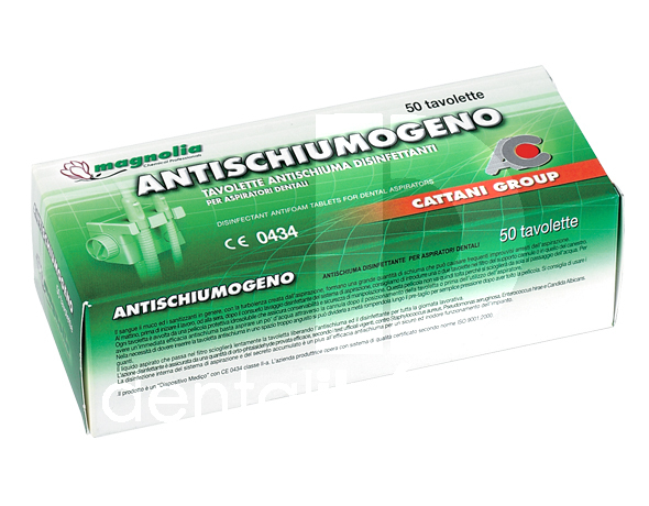 Pastille anti-mousse desinfectant hygiène et stérilisation cattani