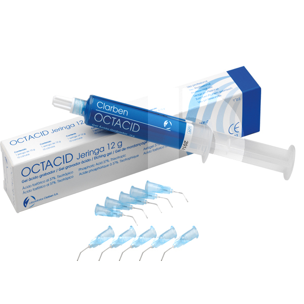 Octacid seringue 12g + 10 pointes restauration laboratorios clarben