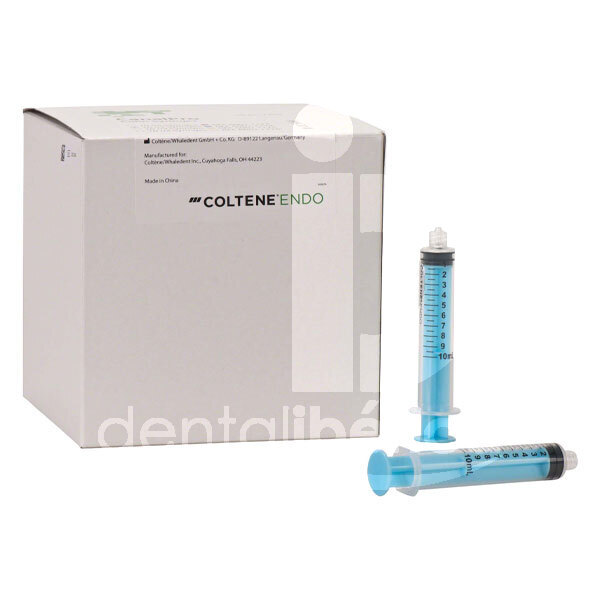 Seringues canalpro bleue 10 ml. endodontie coltene-whaledent