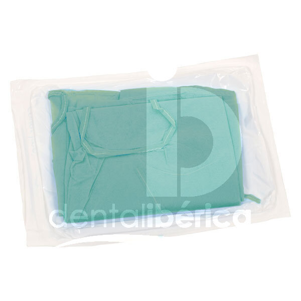 Blouse sterile verte usage unique cardiva