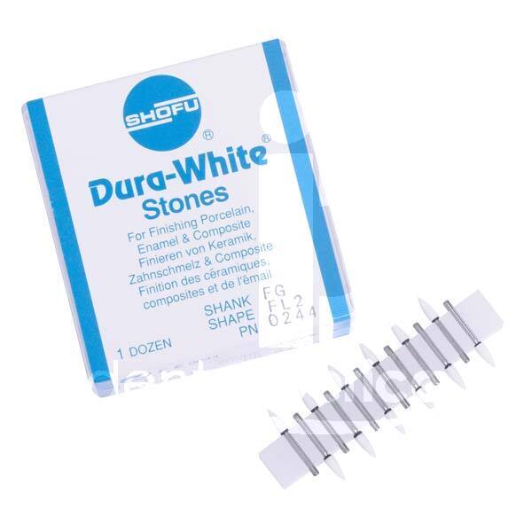 Polissoirs arkansas dura-white polissage et finition shofu