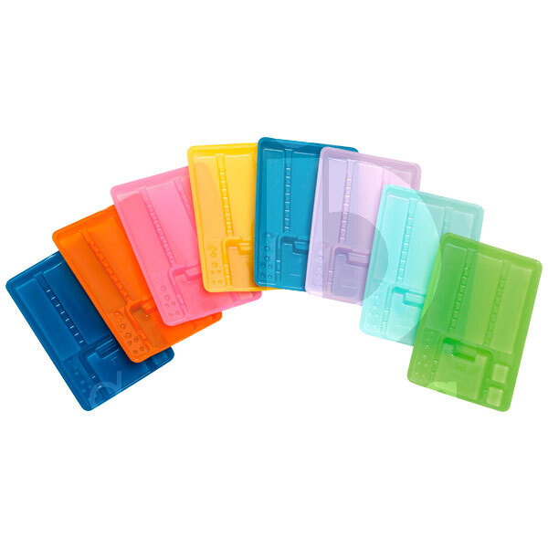 Plateaux jetables plastiques usage unique non marqué