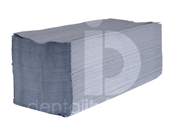 Serviettes bleues 2 epaisseurs papier recyclé usage unique qualque