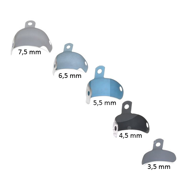Palodent v3 ez coat (couche antiadherente) 50 pieces coins interdentaires et matrices dentsply
