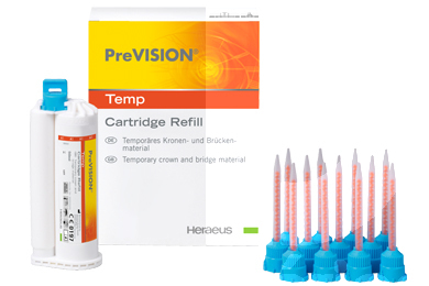 Prevision temp cartouche prothèses kulzer