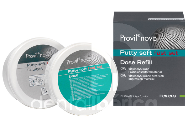 Provil novo putty soft fast 500 ml empreintes kulzer