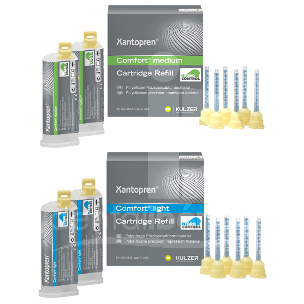 Xantopren comfort empreintes kulzer