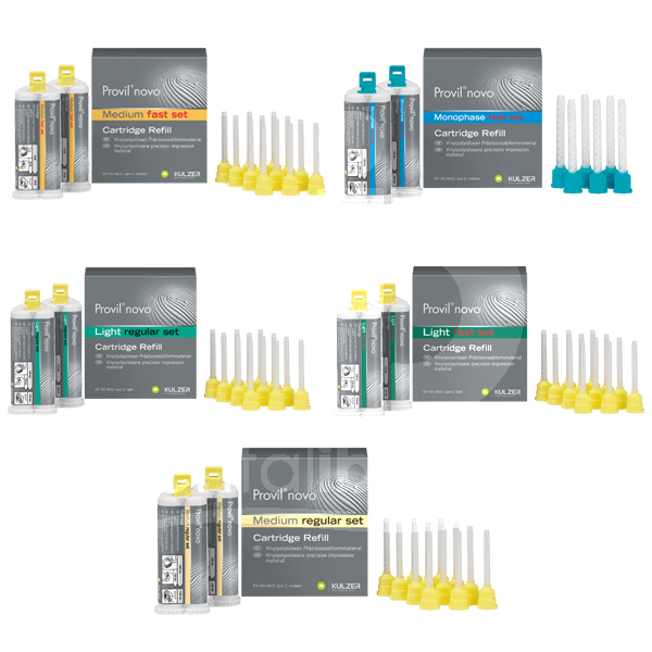 Provil novo empreintes kulzer