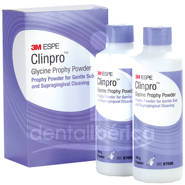 Clinpro prophy poudre avec glycine prévention et prophylaxie 3m