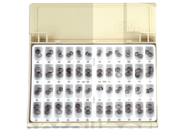 Kit couronnes pediatriques nd-96 prothèses 3m