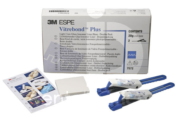 Vitrebond plus kit clicker ciments 3m