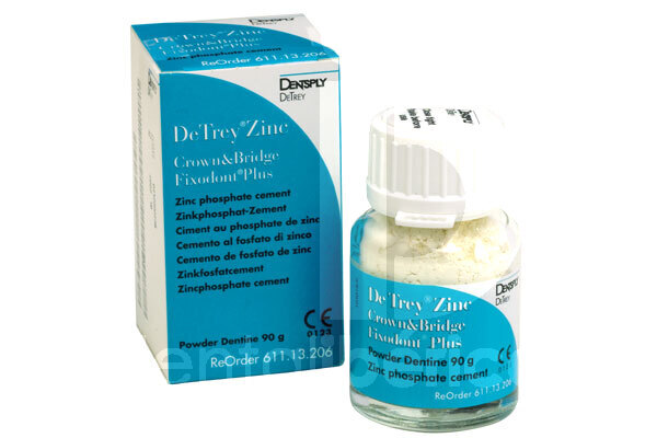 De trey zinc ciment (crown&bridge) nº6 poudre ciments dentsply