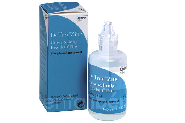 De trey zinc ciment (crown&bridge) liquide ciments dentsply