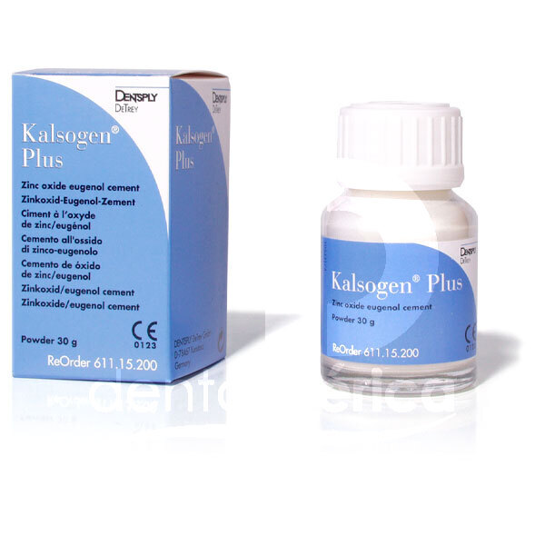 Kalsogen plus poudre ciments dentsply
