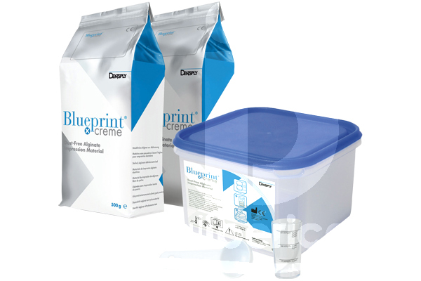 Alginate blueprint x-creme pack empreintes dentsply