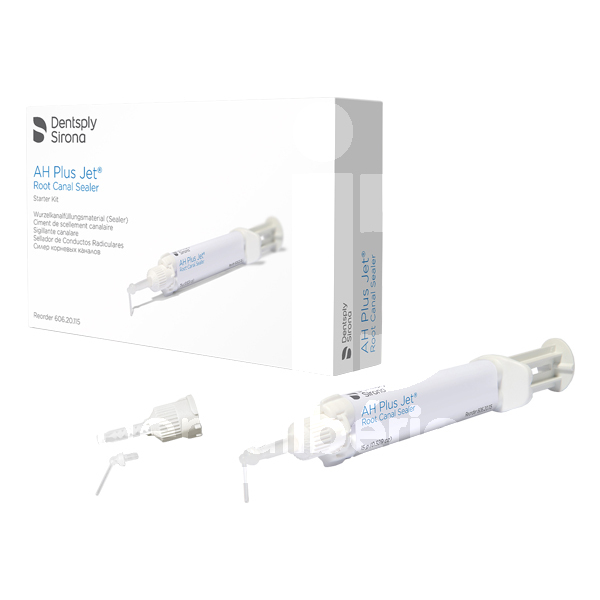 Ah-plus jet seringue + embouts ciments dentsply maillefer