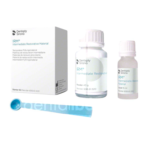 Irm poudre + liquide ciments dentsply