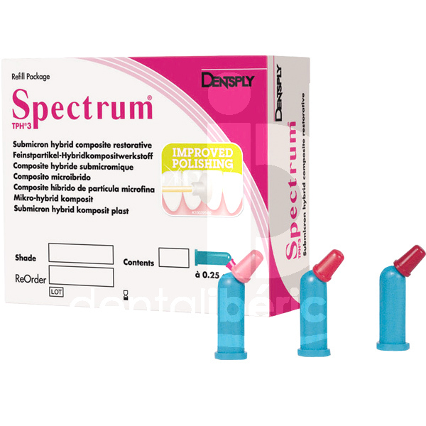 Spectrum tph 20 compules restauration dentsply