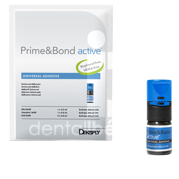 Prime&bond active reassort (1x4 ml) restauration dentsply