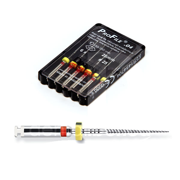 Limes profile .04 maillefer nº 15-90 endodontie dentsply maillefer