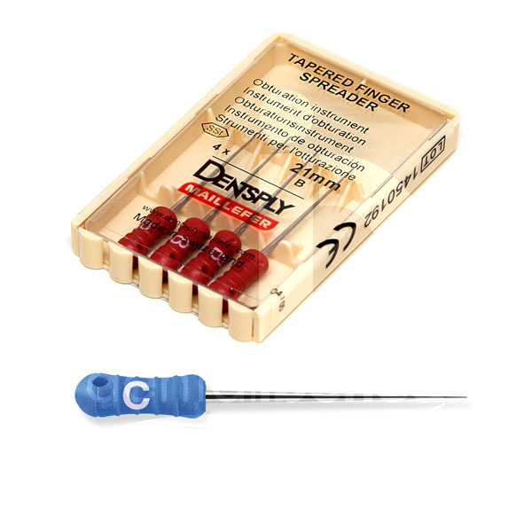 Condenseur bout plat maillefer endodontie dentsply maillefer