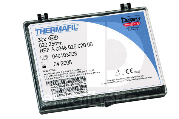 Pointes thermafil nº 20-40 maillefer 30 unites endodontie dentsply maillefer