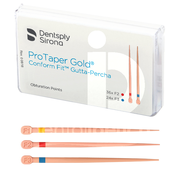 Guttapercha protaper gold conform fit endodontie dentsply maillefer