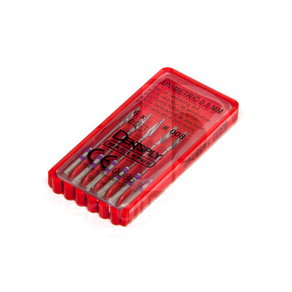 Unimetric fraise calibratrice tenons et reconstitution coronaire dentsply maillefer