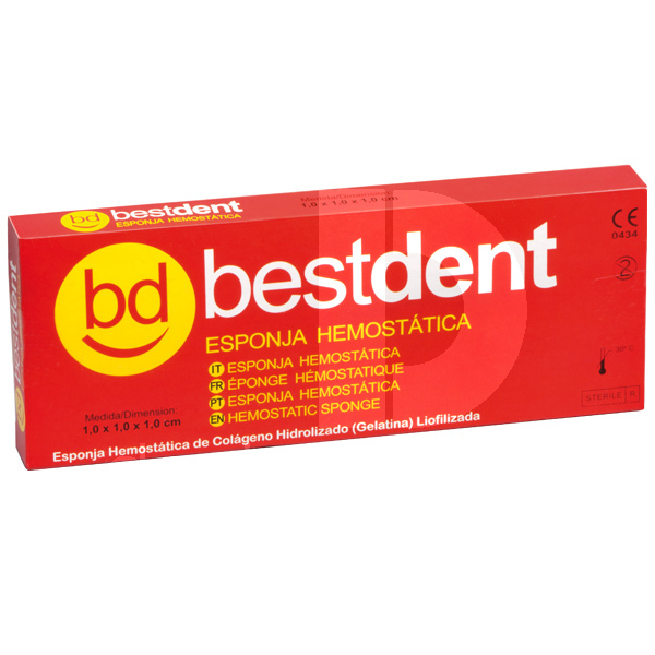 Eponges hemostatiques biomatériaux et sutures bestdent