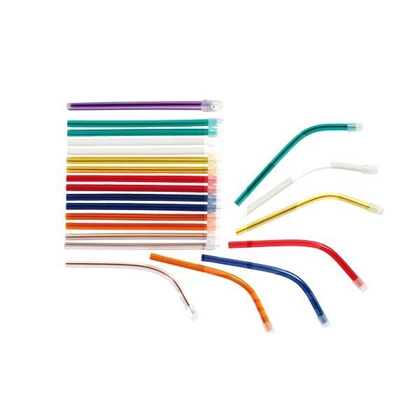 Pompes a salives de couleurs usage unique bestdent