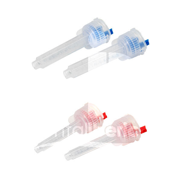 Embouts rouge/bleus aquasil empreintes dentsply