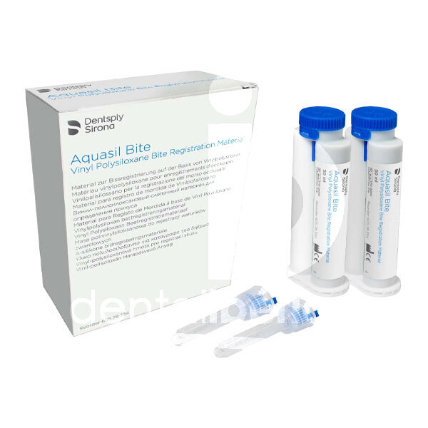 Aquasil bite empreintes dentsply