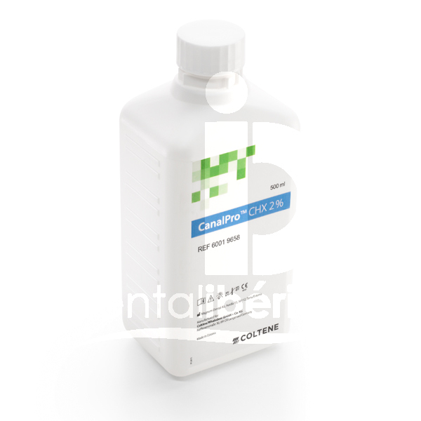 Chlorhexidine canalpro chx 2% 500 ml. endodontie coltene-whaledent
