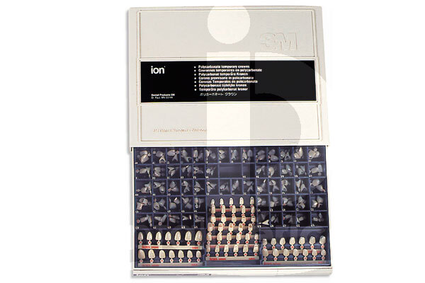 Couronne ion polycarbonate 5 unites 3m espe prothèses 3m