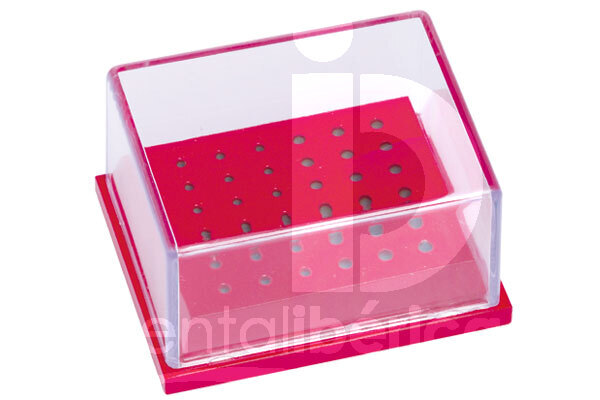 Porte-fraises aluminium 18fg + 18ca rouge fraises larident