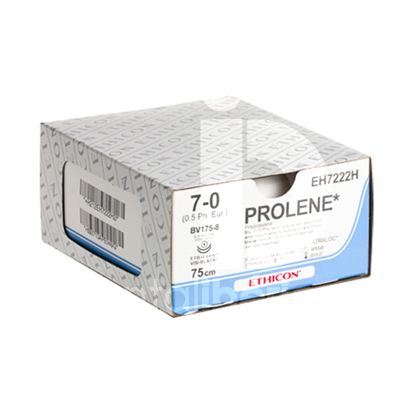 Suture prolene 8635g 5/0 pc-3 3/8c-16mm, 45cm. biomatériaux et sutures ethicon