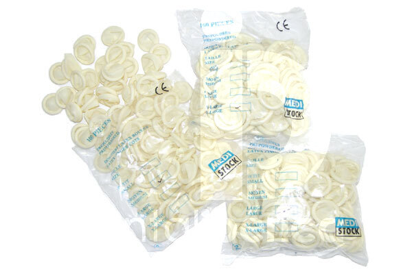 Doigtiers latex de protection radiographie medistock